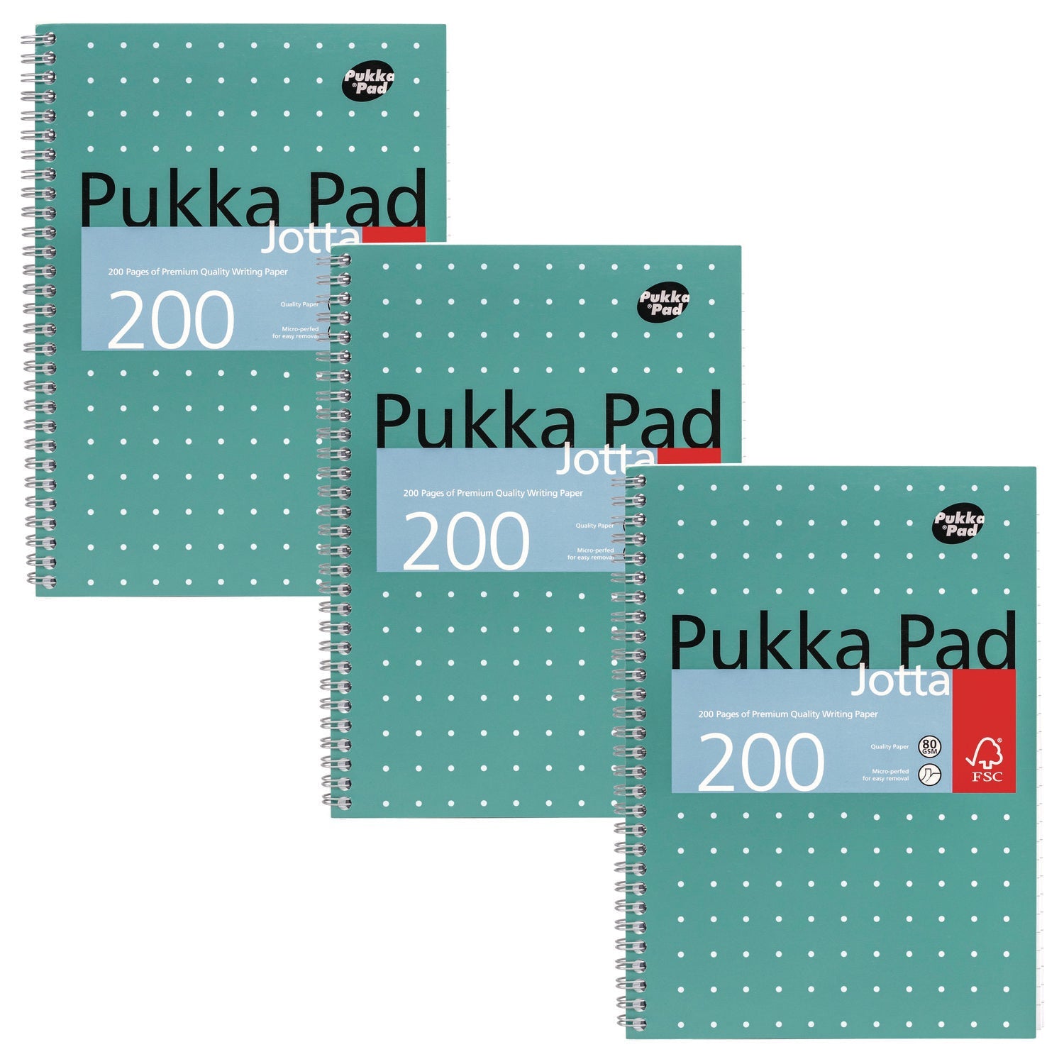 pukka-pad-b5-size-notebook-1-subject-medium-college-rule-green-cover-100-9-8-x-6-9-sheets-3-pack-puk8520met_1